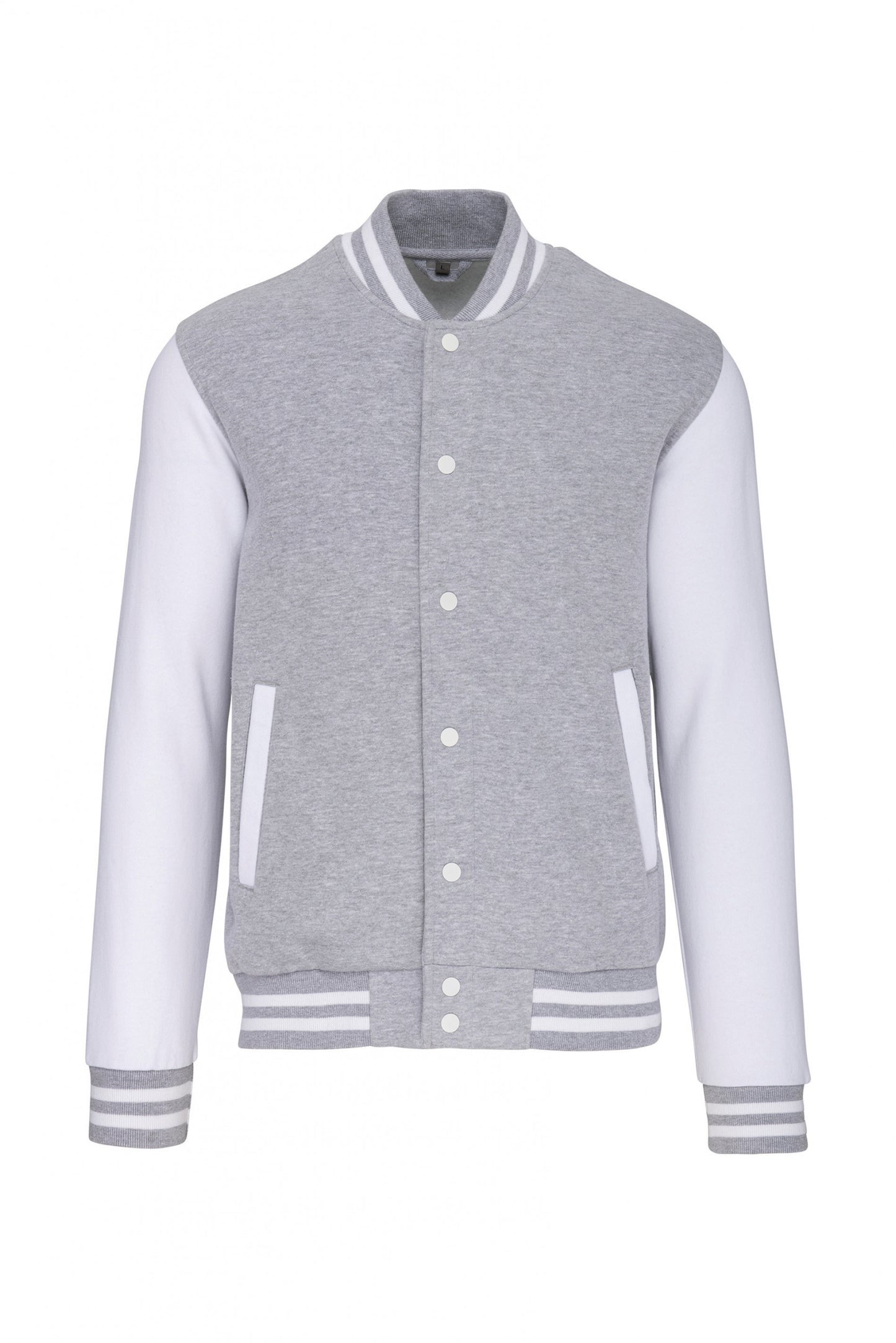 Teddy molleton Gris/Blanc