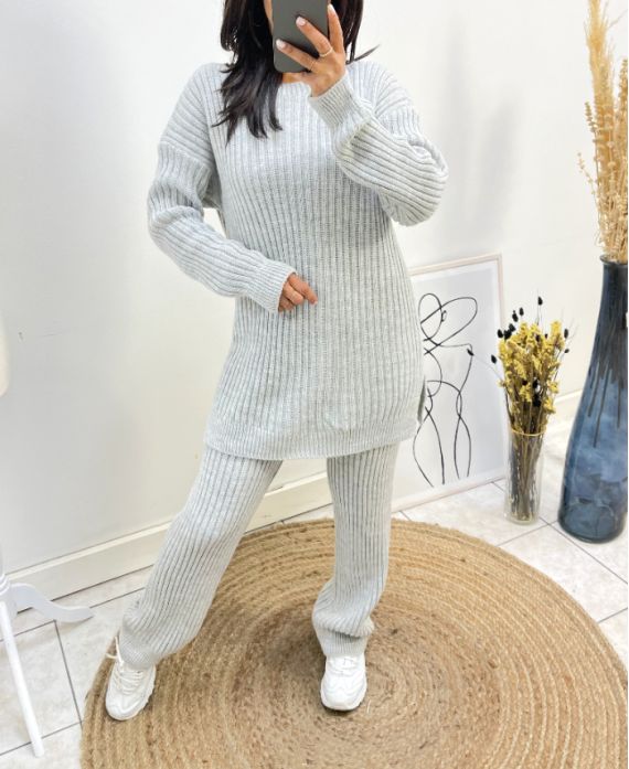 ENSEMBLE COMFY PULLOVER + PANTALON ASSORTI