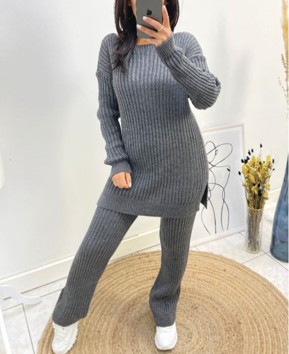 ENSEMBLE COMFY PULLOVER + PANTALON ASSORTI