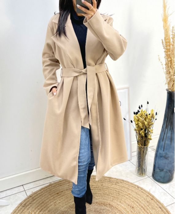 MANTEAU LONG 2 POCHES